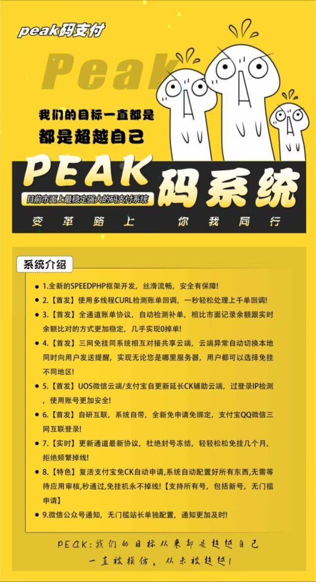 Peak码支付系统介绍